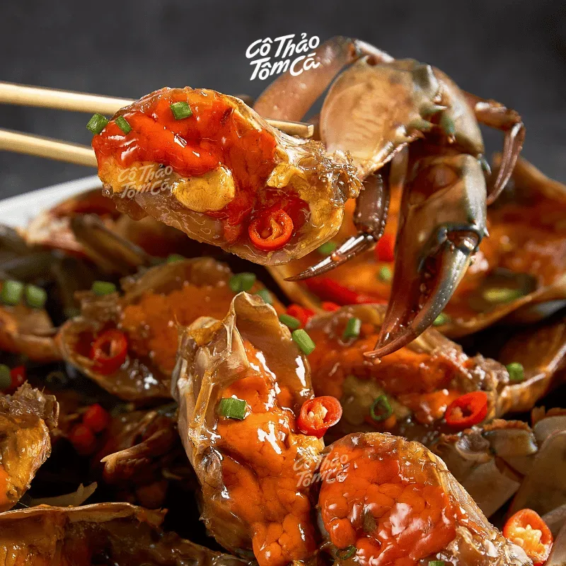Cua ngâm tương - Cô Thảo Tôm Cá