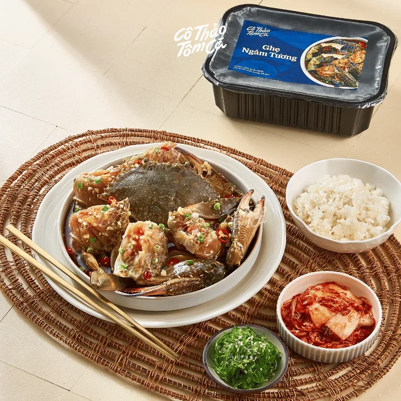 Ghẹ ngâm tương - Cô Thảo Tôm Cá