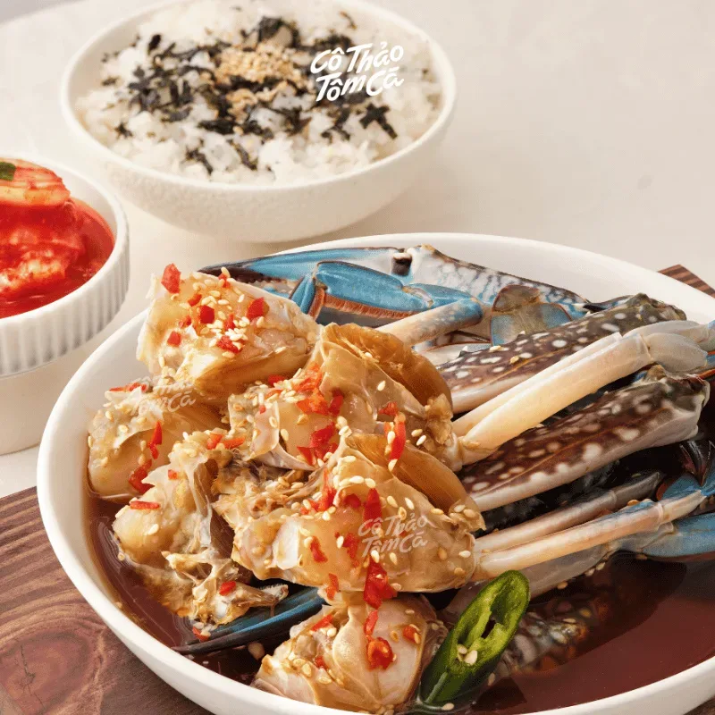 Ghẹ ngâm tương - Cô Thảo Tôm Cá