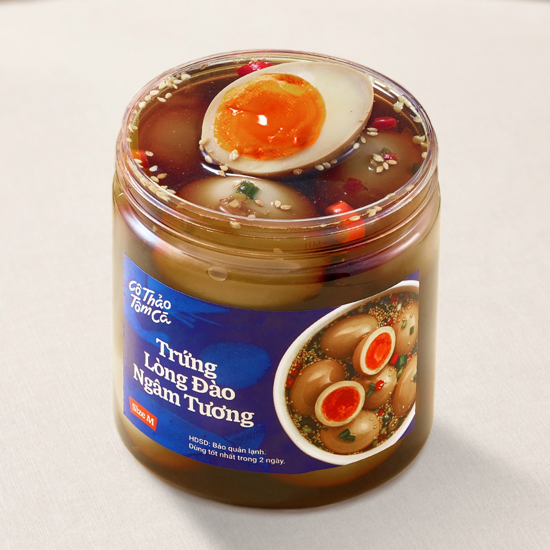 Soy-Marinated Soft-Boiled Eggs