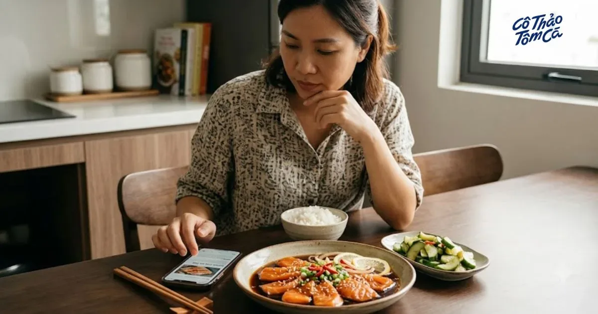 Cá hồi ngâm tương có tốt không? Sống hay chín, có an toàn không?