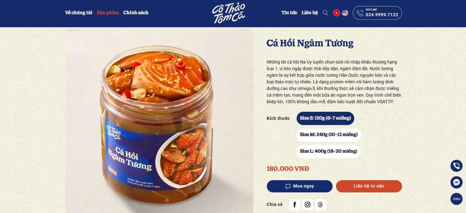 Đọc kỹ th&agrave;nh phần, m&ocirc; tả sản phẩm v&agrave; chọn size ph&ugrave; hợp với nhu cầu